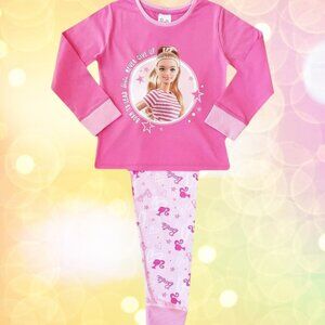 Barbie™ “Don’t Give Up” Pajama Set – Pink Magic Edition Cotton 4T Cozy sleepwear